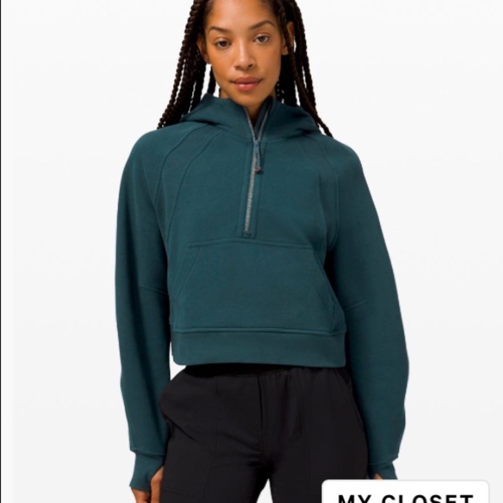 Lulu lemon scuba oversized half zip hoodie